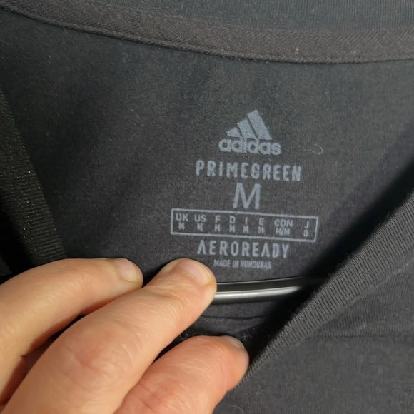 Men adidas tee black size medium - Picture 2 of 3